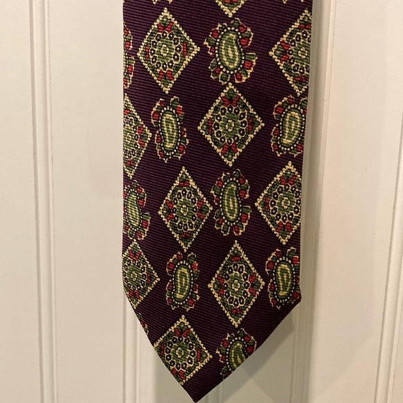 Polo Ralph Lauren Paisley Hand Made Silk Tie - Picture 1 of 4